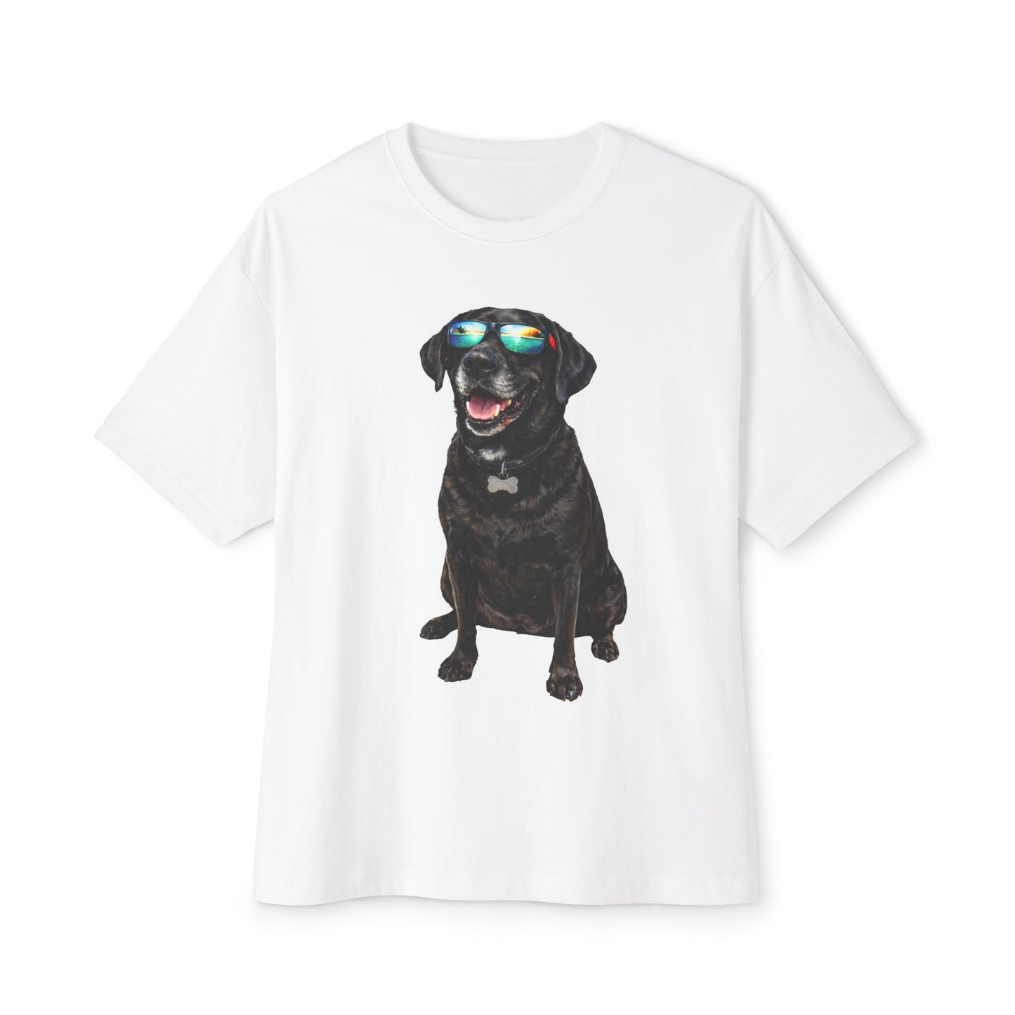 Copy of Copy of Black Labrador Sunglasses Tee — Cool Lab Graphic T-Shirt