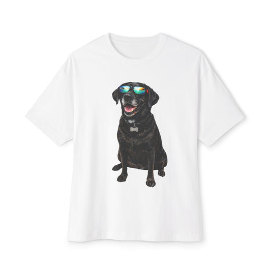 Copy of Copy of Black Labrador Sunglasses Tee — Cool Lab Graphic T-Shirt